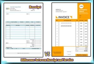 What Is the Difference between Receipt and Invoice